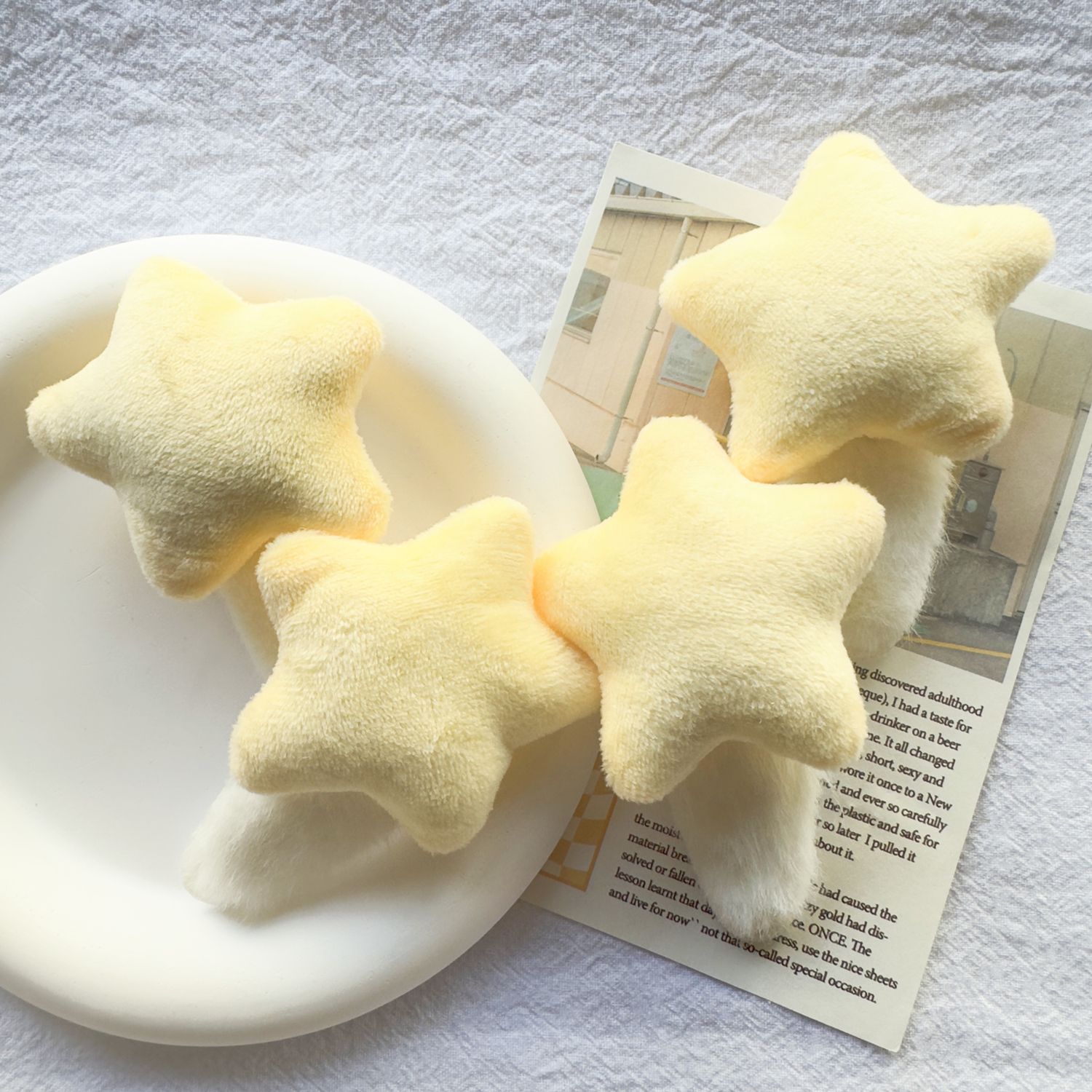 Cute Cream Yellow Plush Star B - Hair Care Lotion review and price