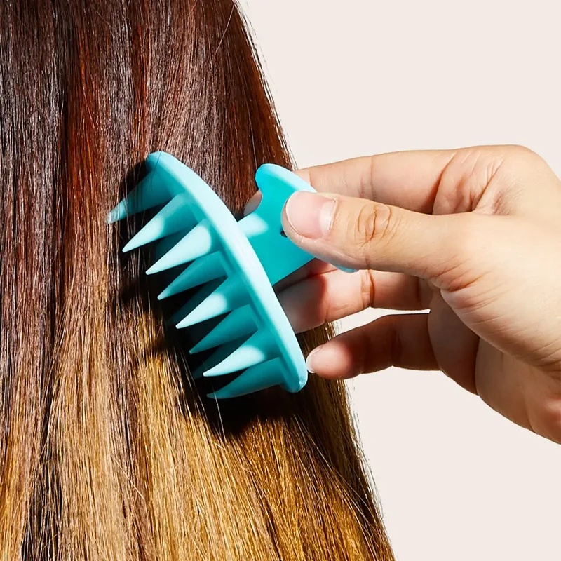 1pc Portable Silicone Head Mas - Hair Care Products review and price