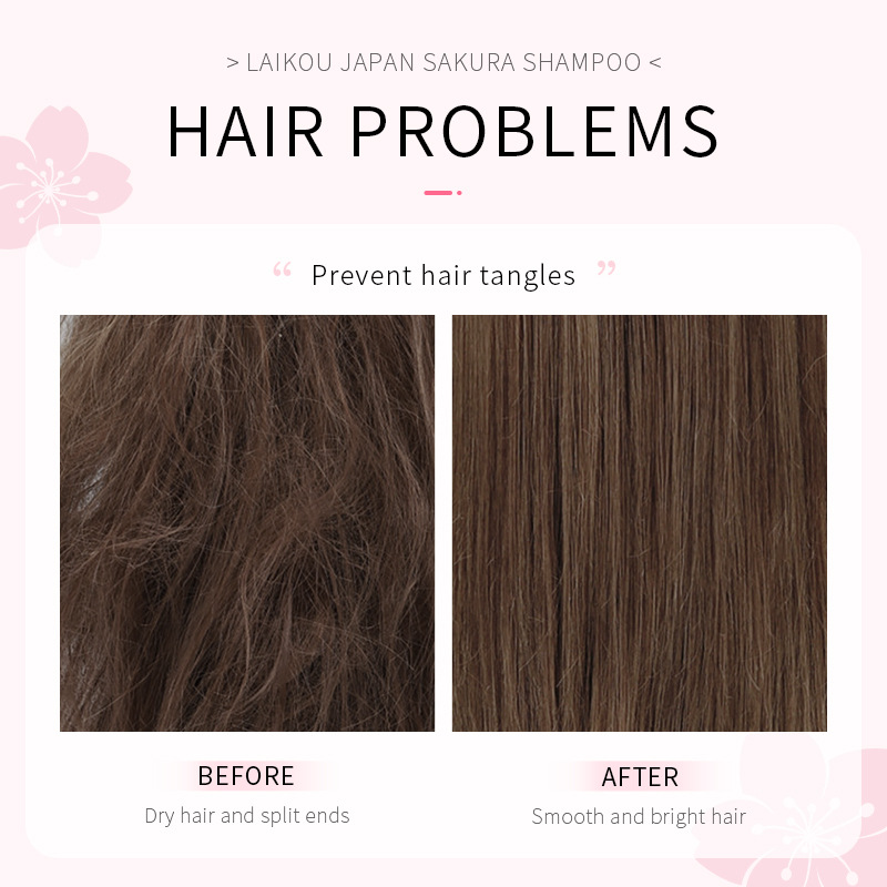 LAIKOU Japan Sakura  Shampoo R - Hair Care Korean Products review and price